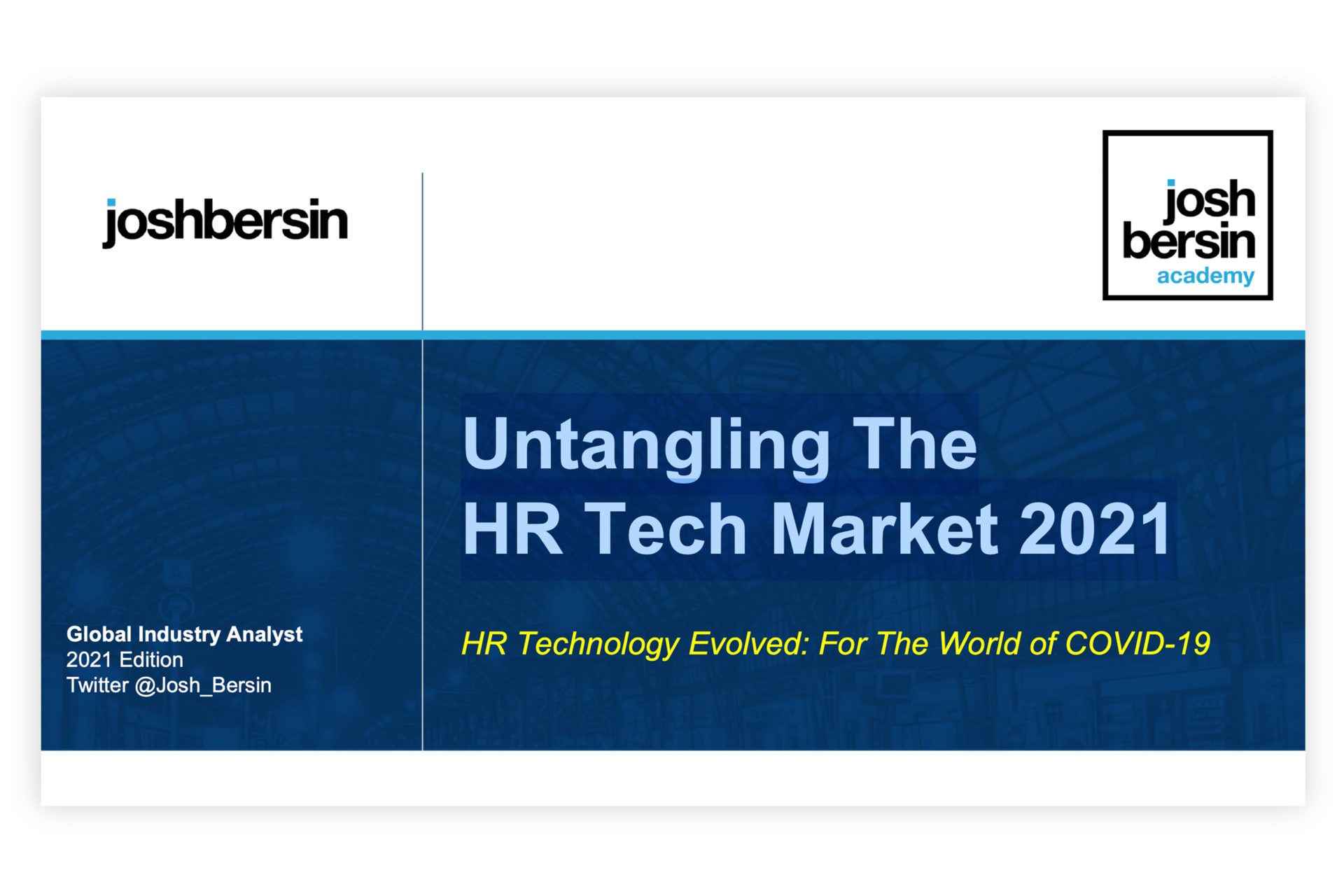 Rapport HR Tech Market 2021: Grote technologiespelers zetten in op HR-technologie